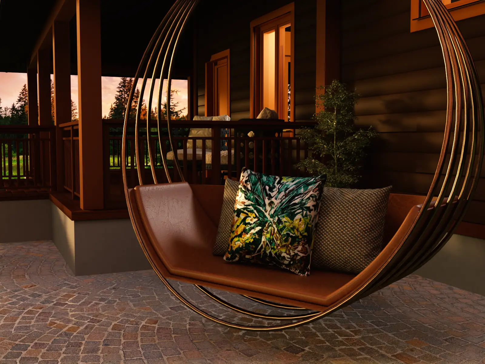 Gardener's Delight Throw Pillow - Image 4